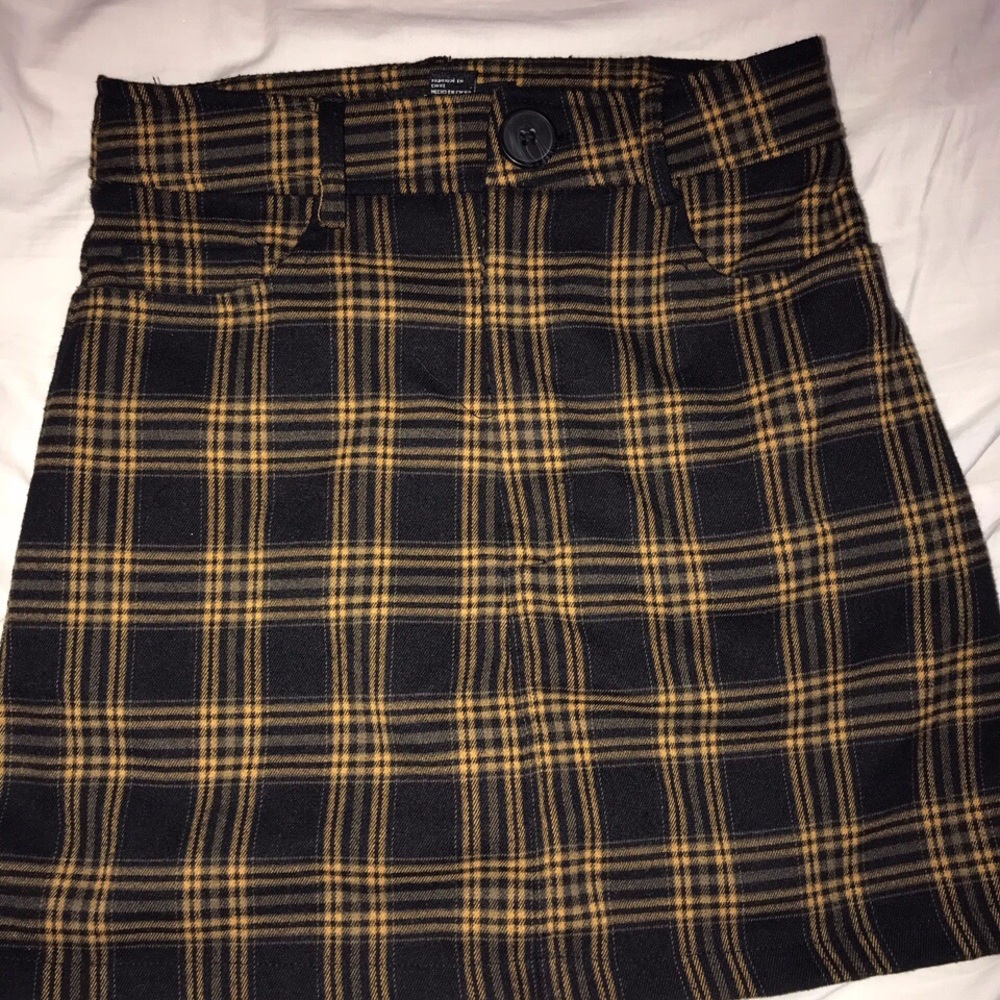 Plaid skirt
